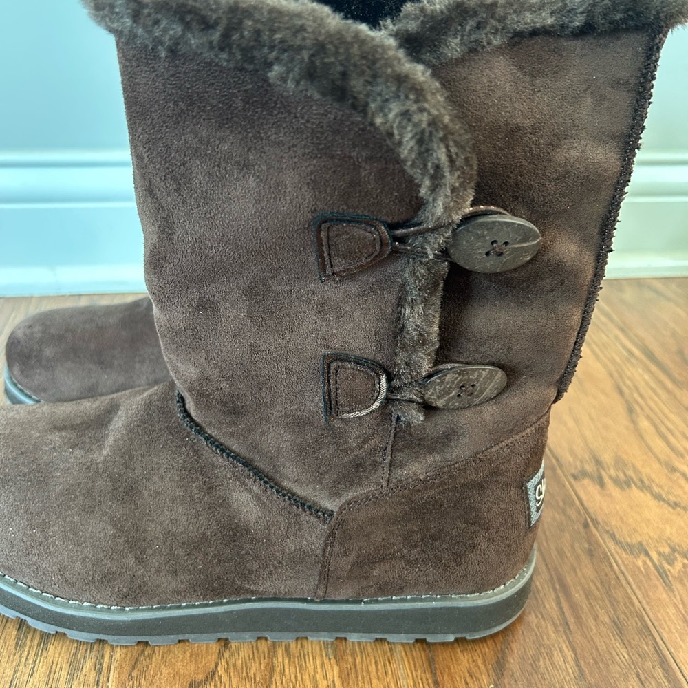 Skechers Brown Suede Boots - Picture 4 of 7